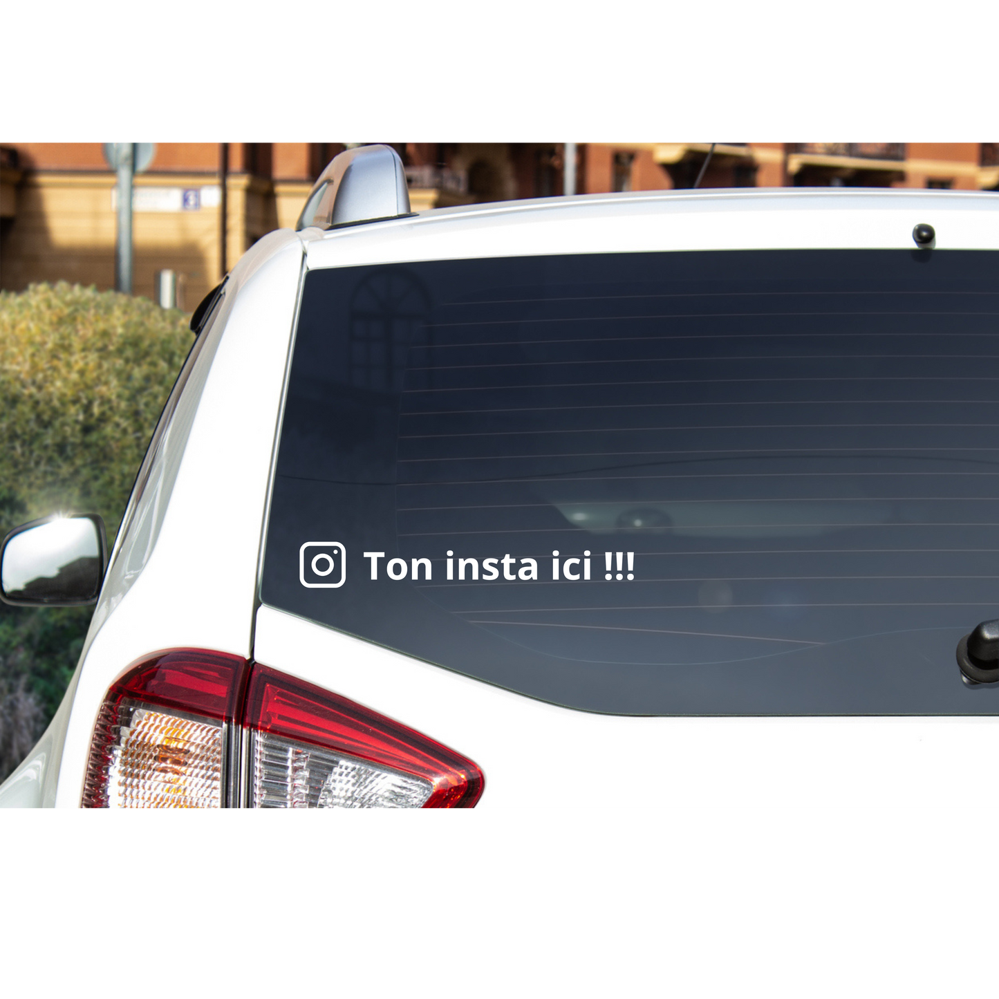 lot de 2 stickers insta voitures