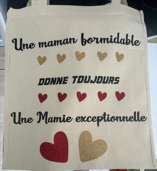 Tote Bag maman formidable