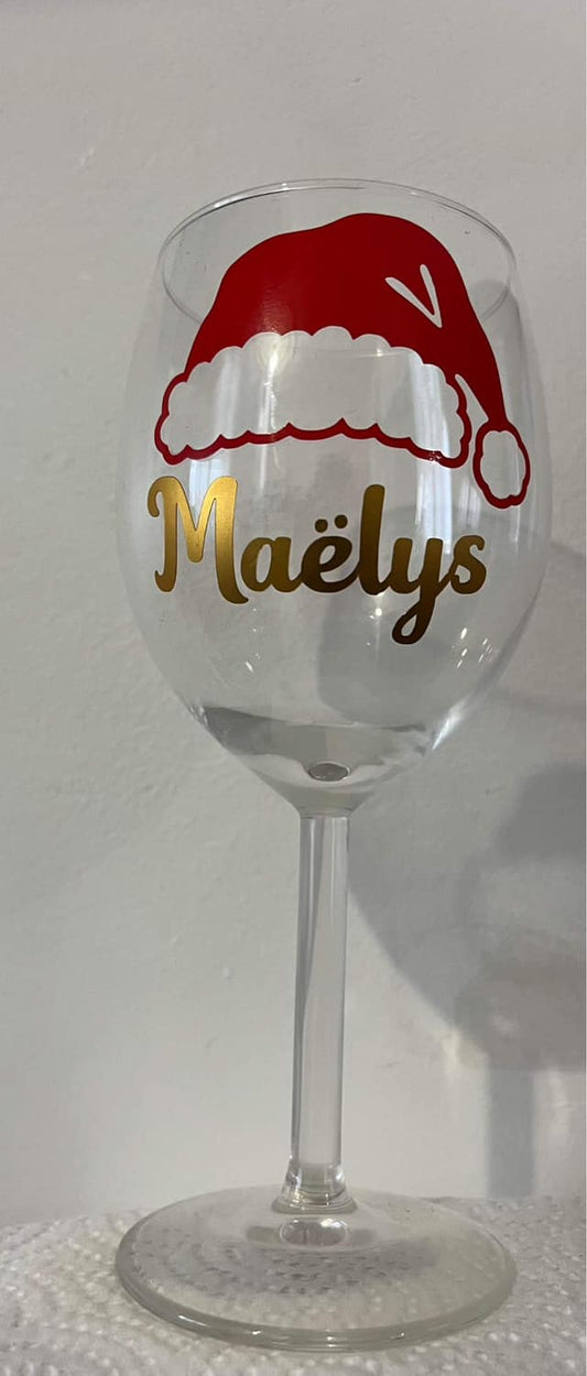 Verre a vin personnalisé